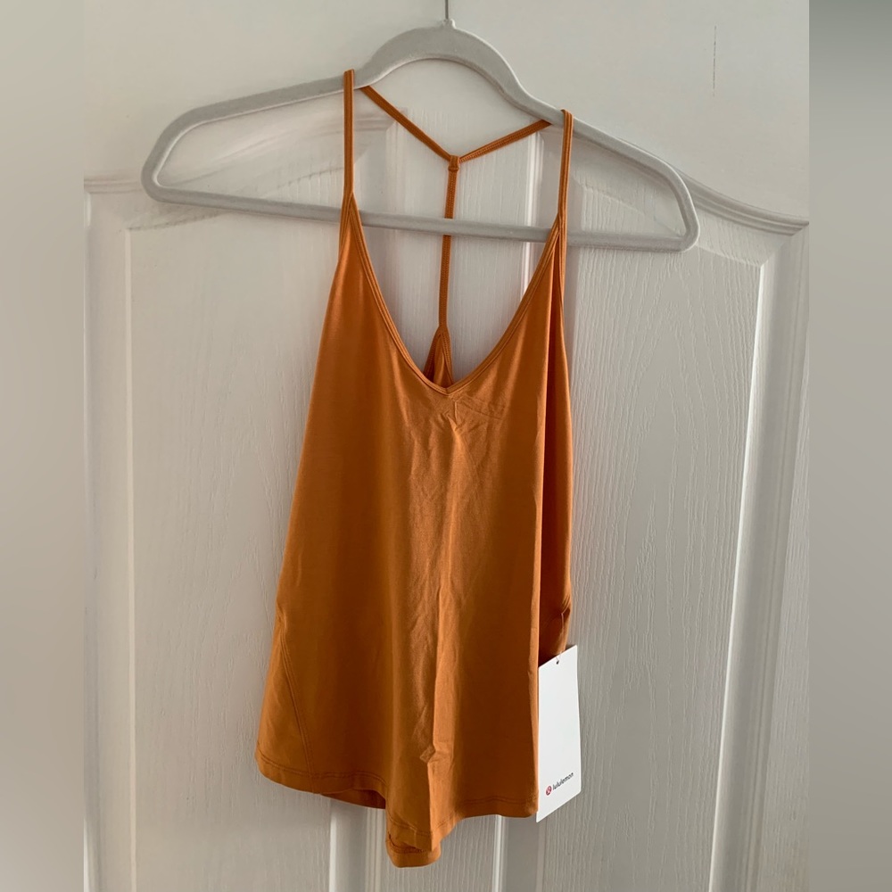Lululemon modal silk yoga tank top size 2